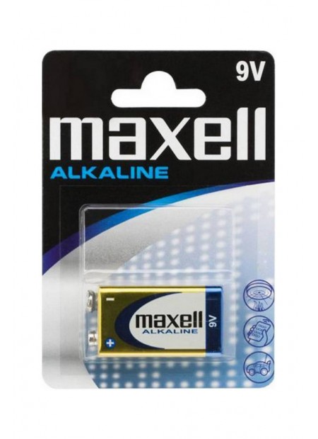 Maxell Αλκαλικές Μπαταρίες 9V