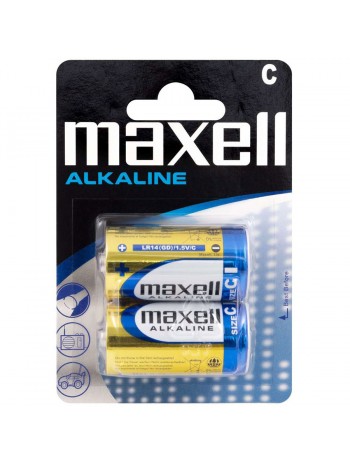 Maxell Αλκαλικές Μπαταρίες C LR14