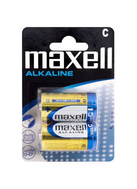 Maxell Αλκαλικές Μπαταρίες C LR14