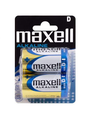 Maxell Αλκαλικές Μπαταρίες D LR20