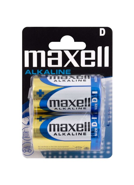 Maxell Αλκαλικές Μπαταρίες D LR20