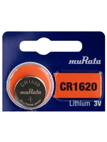 Murata Μπαταρία Λιθίου Ρολογιών CR1620 3V (1 τεμ)