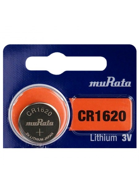 Murata Μπαταρία Λιθίου Ρολογιών CR1620 3V (1 τεμ)