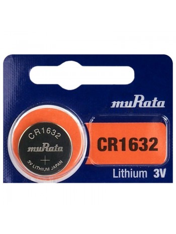 Murata Μπαταρία Λιθίου Ρολογιών CR1632 3V (1 τεμ)