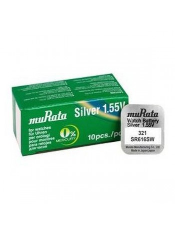 Murata 321/SR616 Μπαταρία Silver Oxide Ρολογιών SR65 1.55V (1 τεμ)