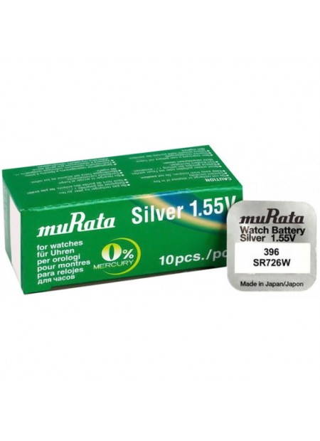 Murata 396/SR726 Μπαταρία Silver Oxide Ρολογιών SR59 1.55V (1 τεμ)