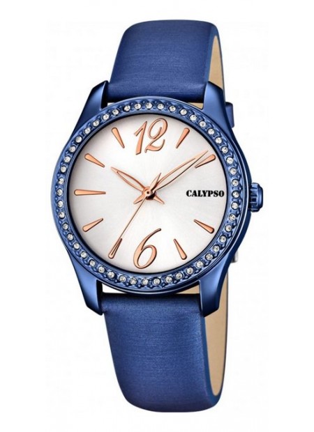 CALYPSO Crystals blue strap K5717/3
