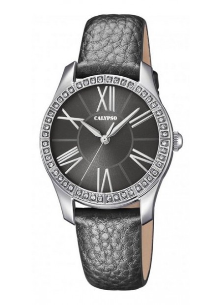 CALYPSO Crystals Black watch K5719/4
