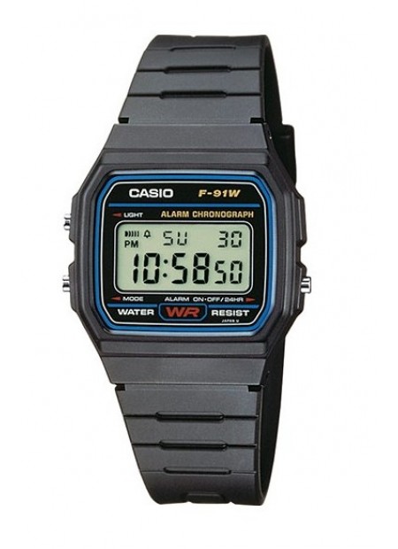 Ρολόι χειρός Casio F-91W-1YEF