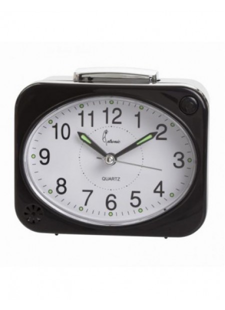Αθόρυβο ξυπνητήρι Cetronic T9904 Μαύρο
