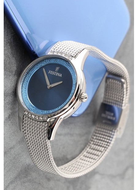 FESTINA Swarovski F20494/2 Ασημί