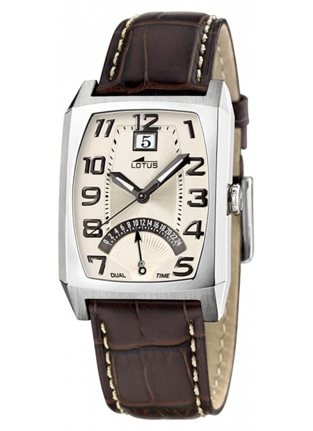 LOTUS Watches Quartz Gentleman, Leather λουράκι L15414/5