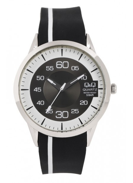 Q&Q Men's Watch Silicon Strap Blue Q982J302Y