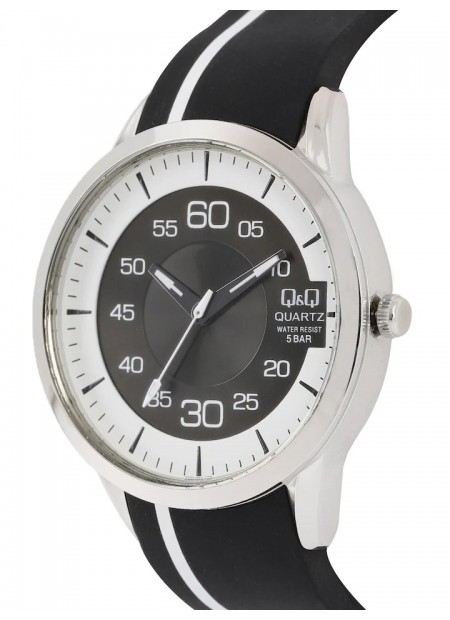Q&Q Men's Watch Silicon Strap Blue Q982J302Y