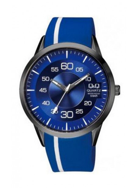 Q&Q Men's Watch Silicon Strap Blue Q982J502Y