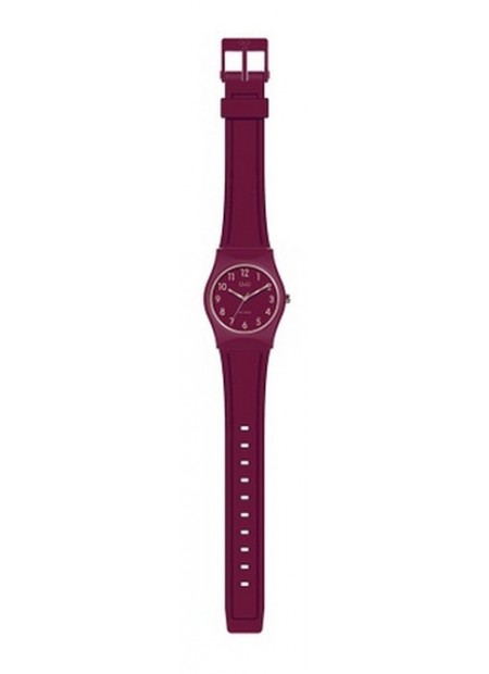 Q&Q Red Rubber Strap VP34J080Y