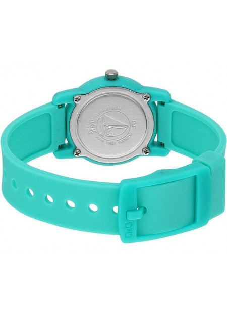 Q&Q Turquoise Rubber Strap VR41J004Y