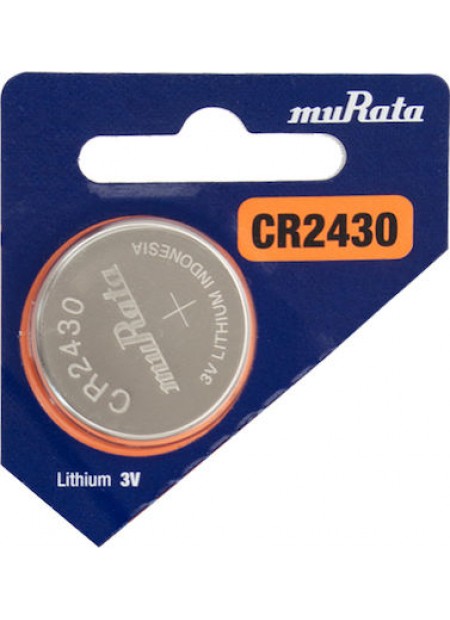 Murata Μπαταρία Λιθίου Ρολογιών CR2430 3V (1 τεμ)